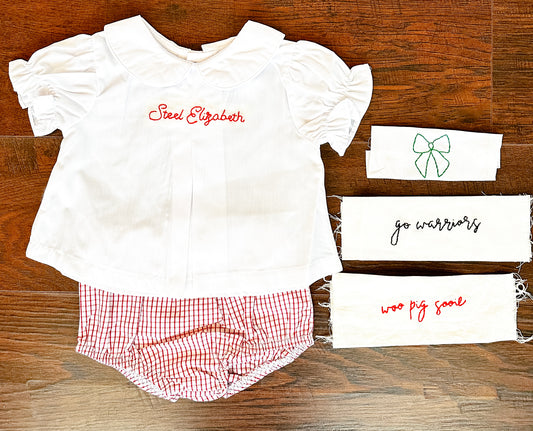 Girl’s Diaper Set